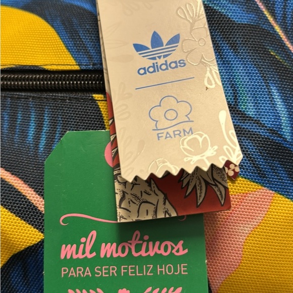 Adidas x The Farm (RIO) Roll-Top Backpack Brazilian Beautiful Forest - Picture 4 of 8